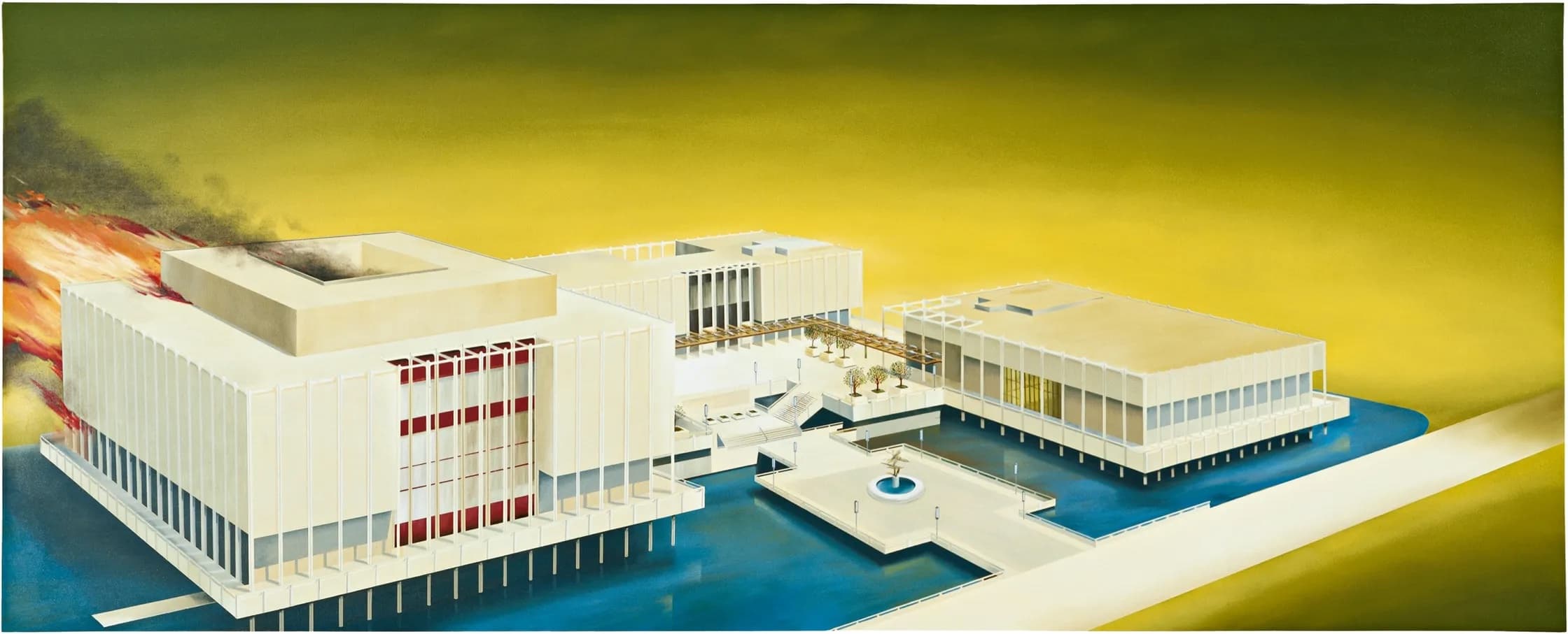 Ed Ruscha's Calmly Collapsing America