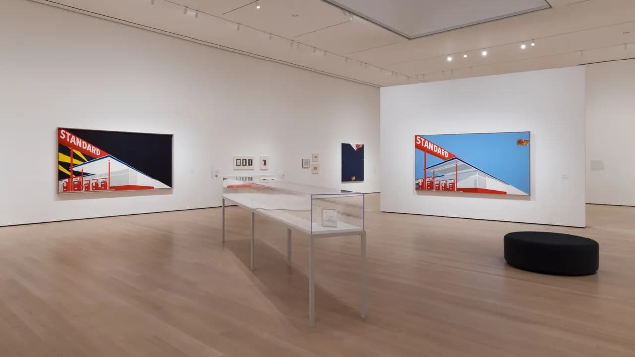 An Ed Ruscha Retrospective at MoMA Reveals a Master of Wordplay and Trompe L’Oeil