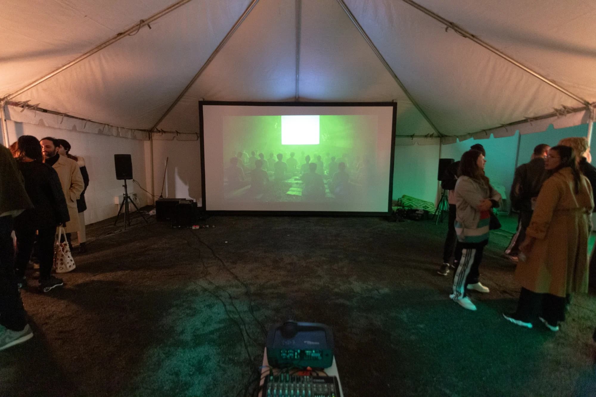 Korakrit Arunanondchai - Courtyard Screenings:
