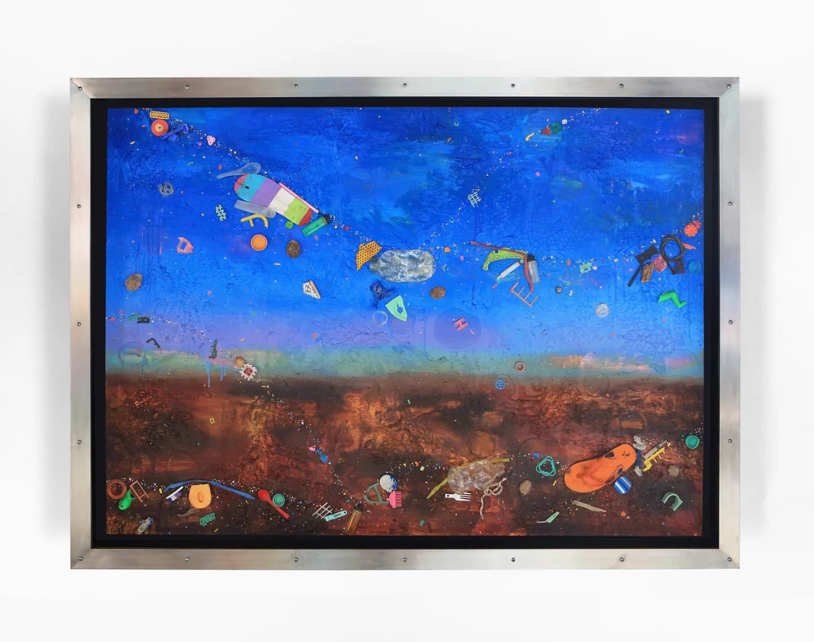 Ashley Bickerton, Landscapes, Seascapes, and Interiors