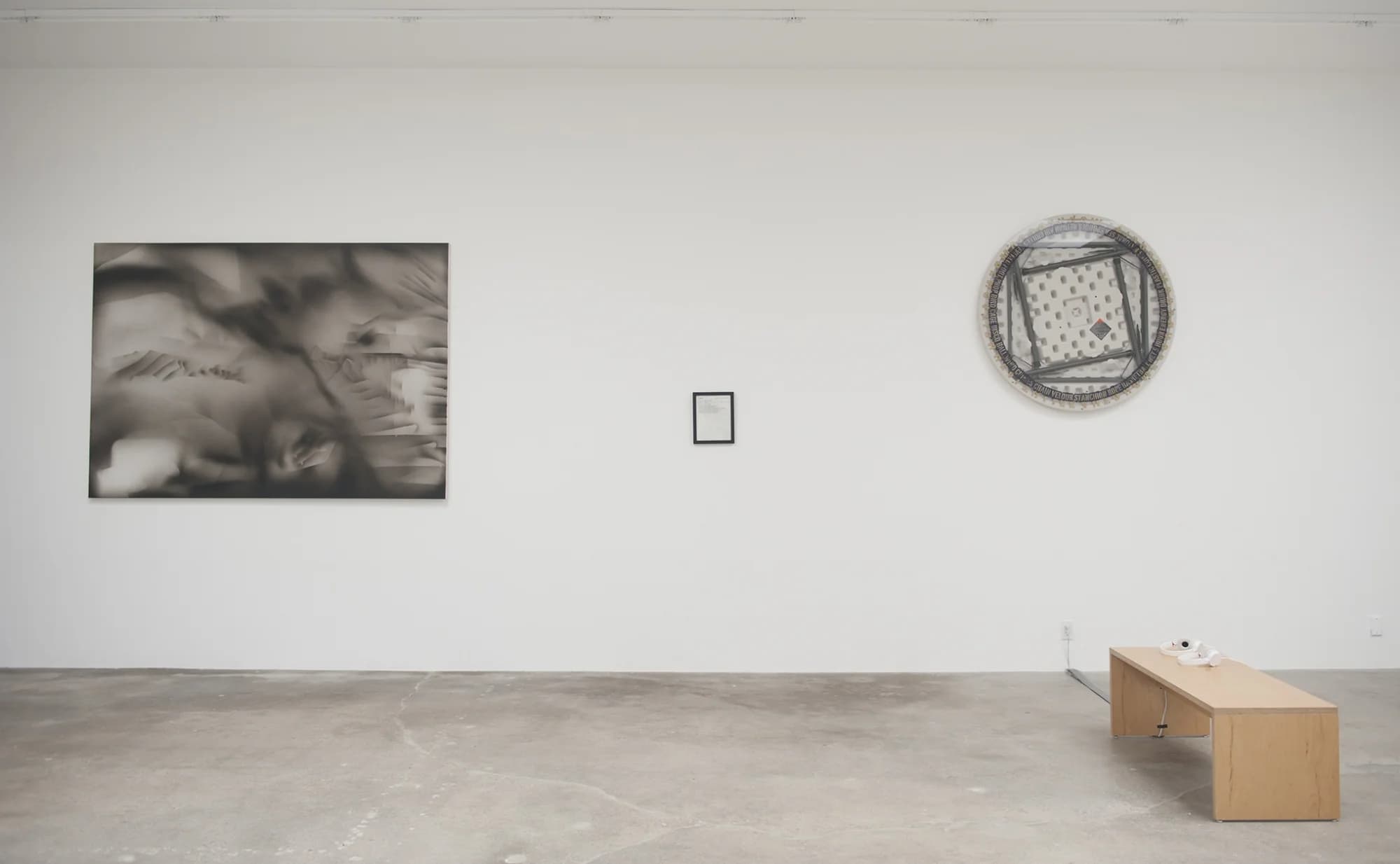 The Slick & The Sticky, Co-curated with Vanessa Place - Dora Budor, Antoine Catala, Alex Fleming, Andrea Fraser, Lisa Jarrett, Jacob Kassay, Mary Kelly, Sean Kennedy, Andrea Longacre-White, Park McArthur, Vanessa Place, Stephanie Taylor, Jeff Zilm