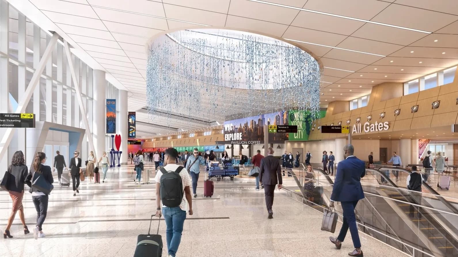 JFK Airport’s new Terminal 6 will feature work by 18 renowned artists