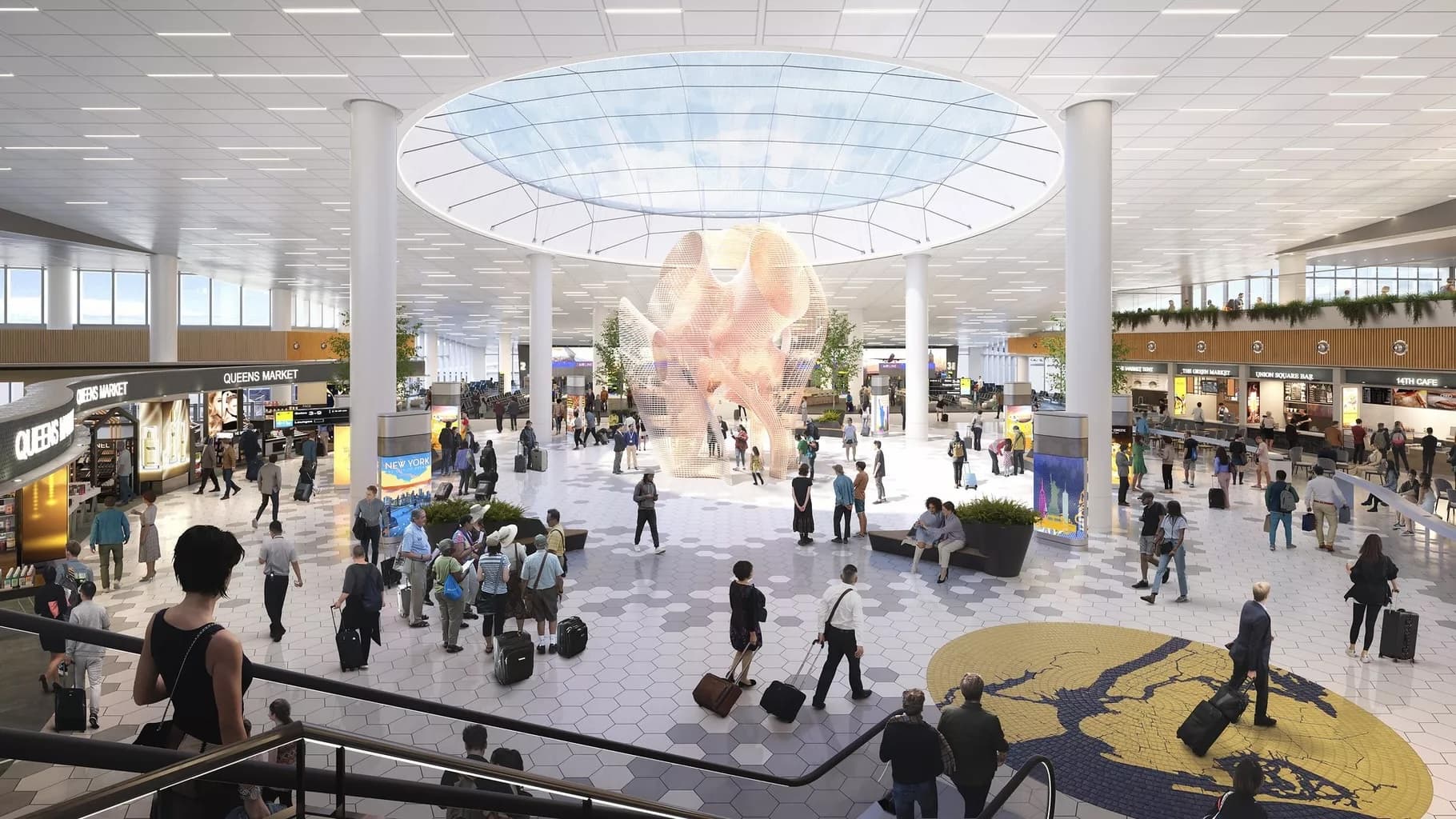 New Terminal at New York’s JFK Airport To Host Permanent Works By 18 Artists