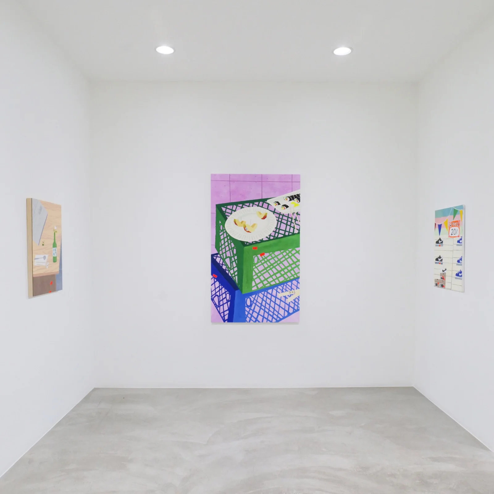 CASH ONLY, 2021 (installation view) Kantor Gallery, Los Angeles, CA, USA