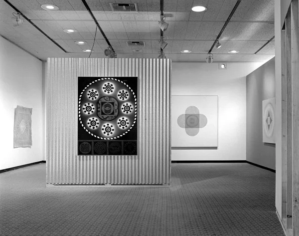 Installation view, Billy Al Bengston, Los Angeles County Museum of Art, 1968