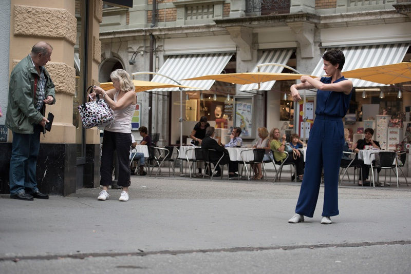 Like You, 2014. Le Mouvement – Performing the City, Biel/Bienne, Switzerland (performance documentation still)