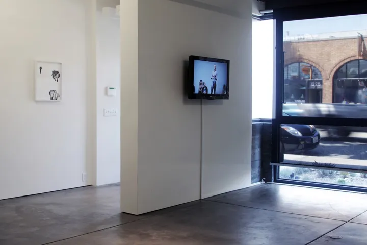 The Digital Face, 2012. Various Small Fires, Los Angeles (installation image)