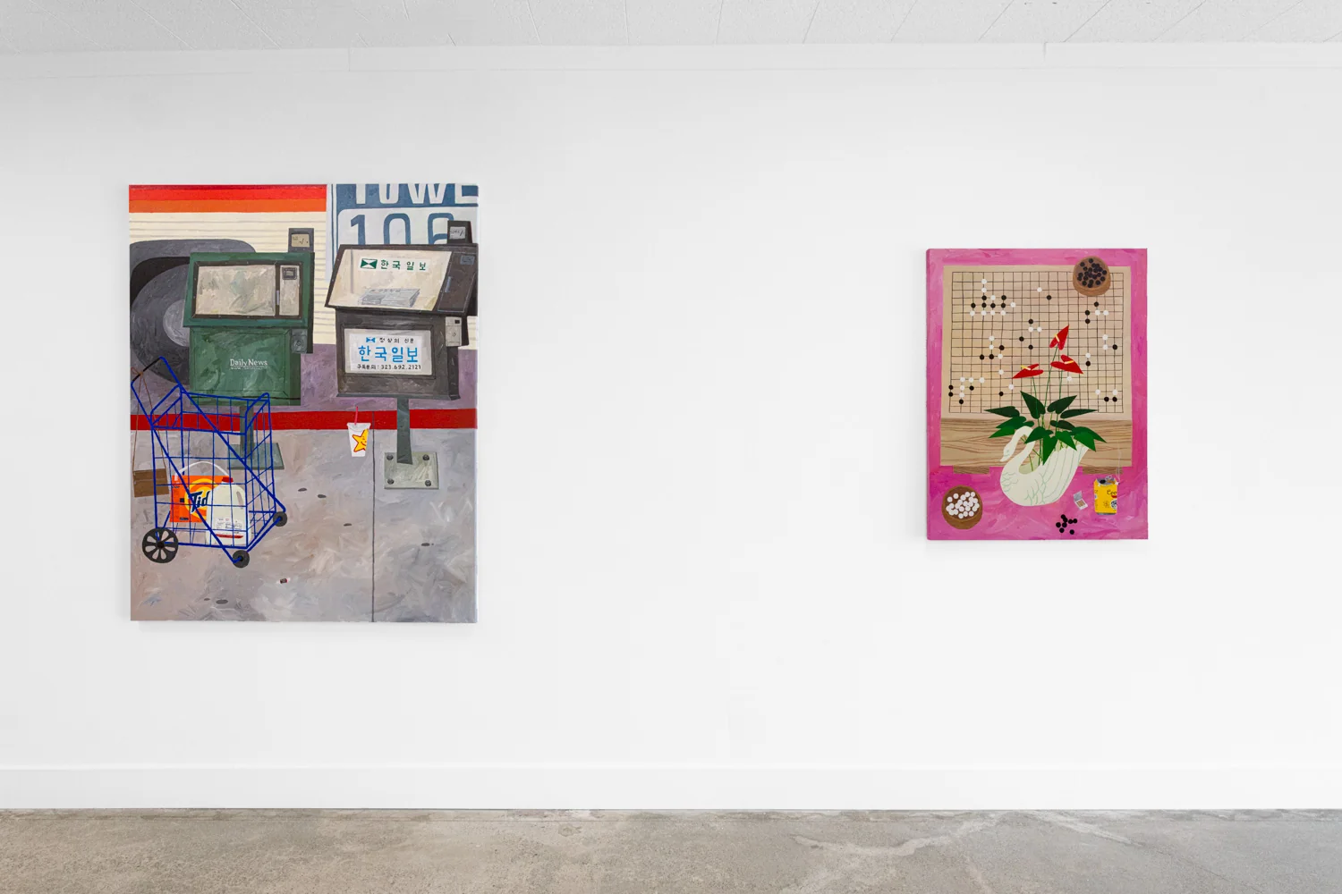 Installation view