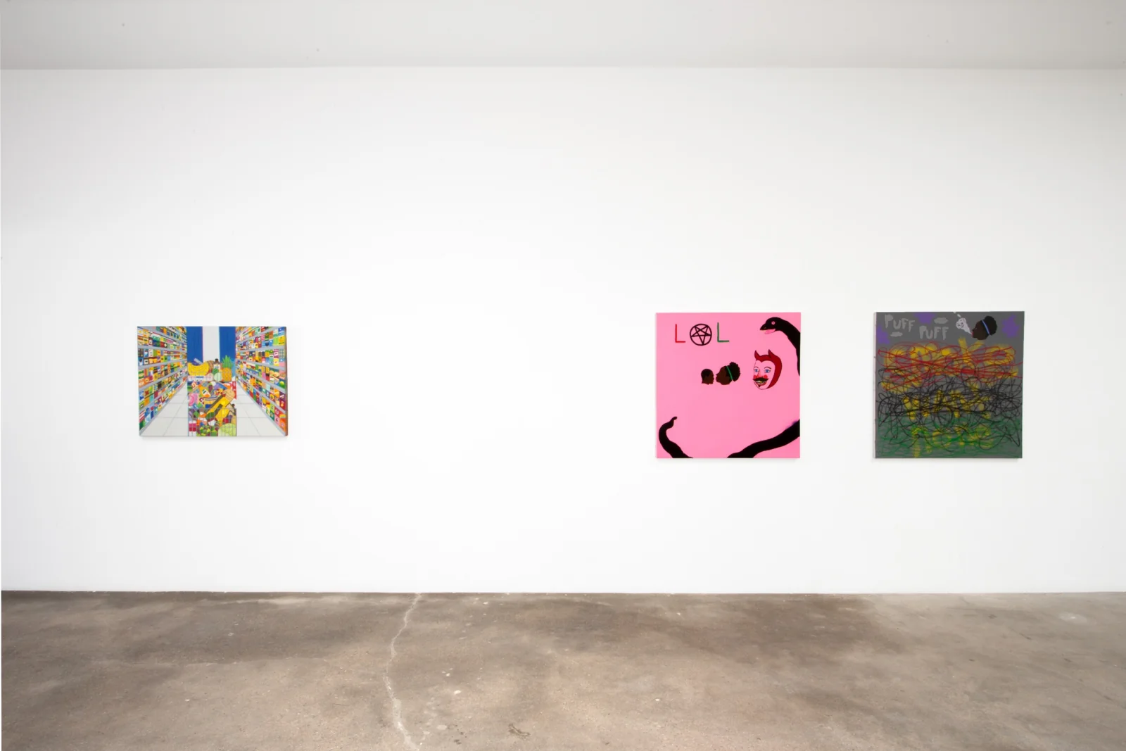 Installation view