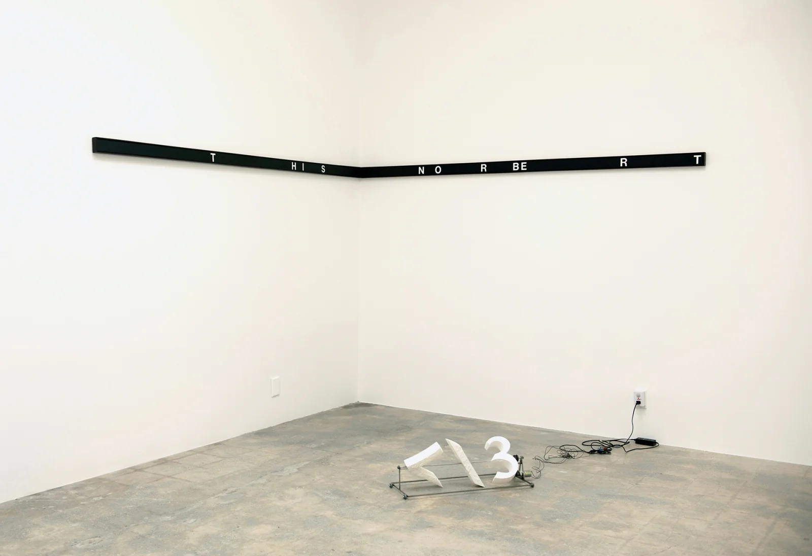 Installation view