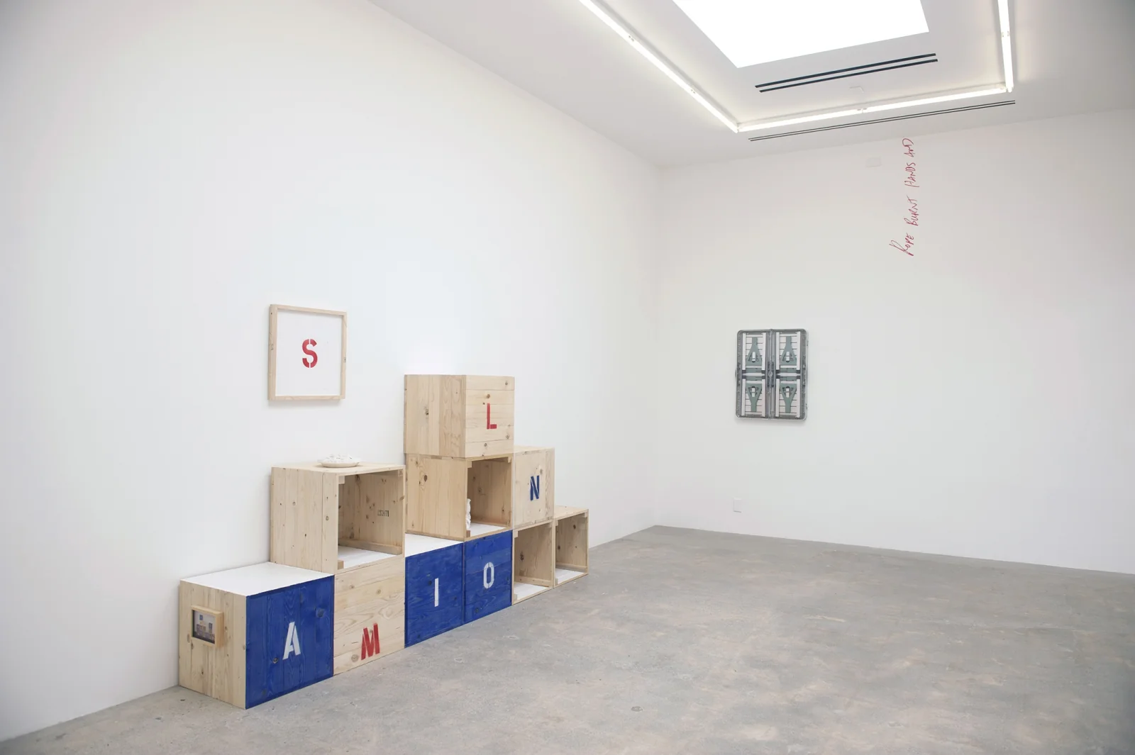 Installation view